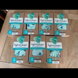 Pure Pampers Hybrid Diapers